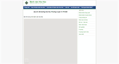 Desktop Screenshot of benhvienhoahao.com